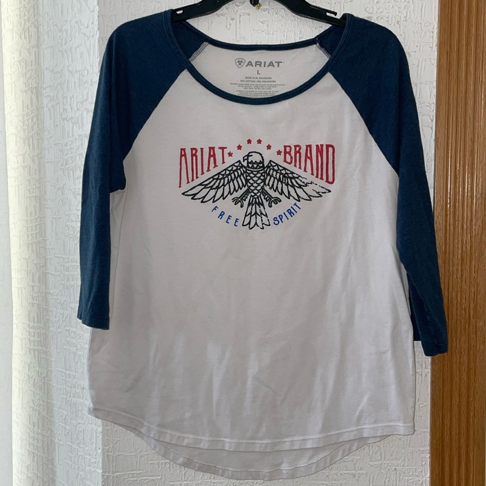 Ariat | Women’s 3/4 Sleeve Free Spirit Top | Size: L